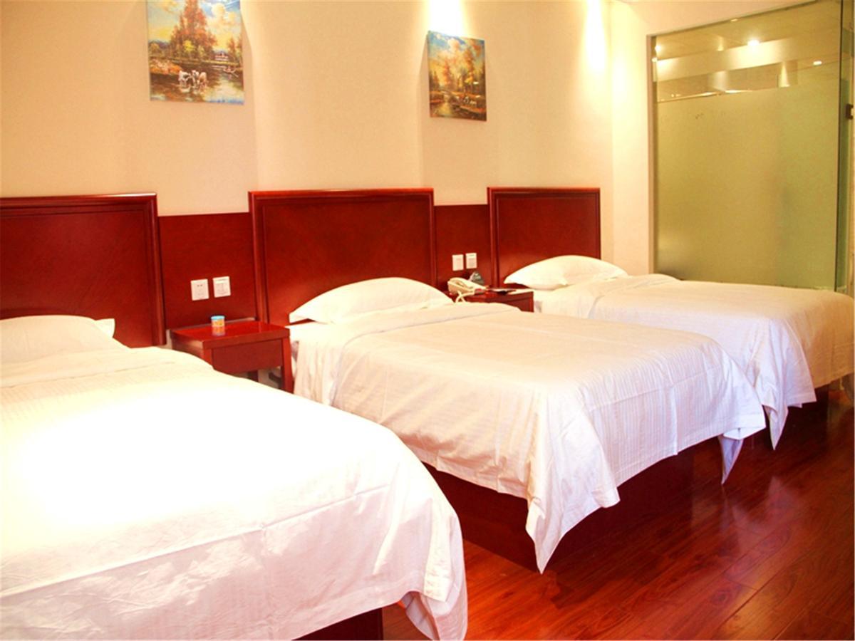 Greentree Inn Anhui Hefei Heyu Rd. Dayun City Express Hotel Longtang Exterior foto